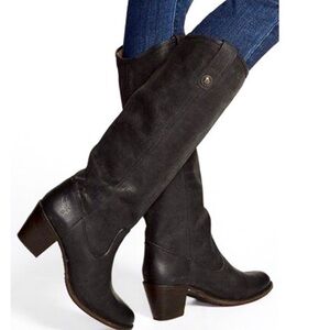 Frye Black Heeled Boots for Women